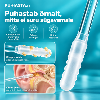 Puhasta™ Kõrvapuhastuspulgad